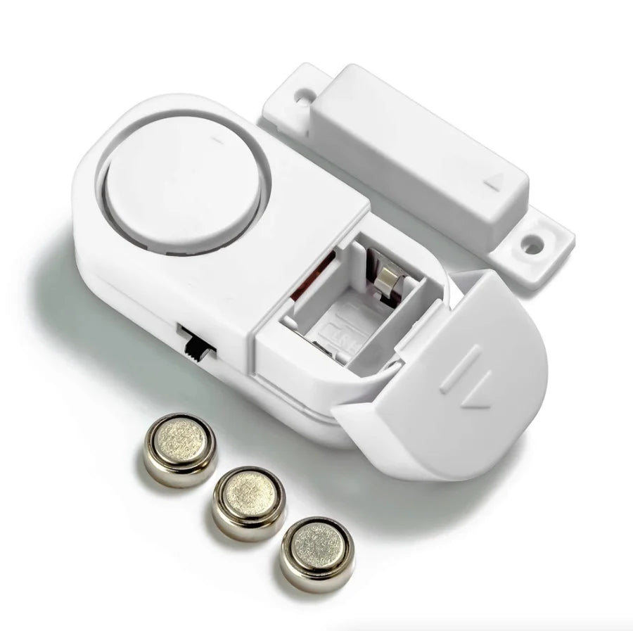 6-Piece Wireless Window & Door Burglar Alarm System with Magnetic Sensors