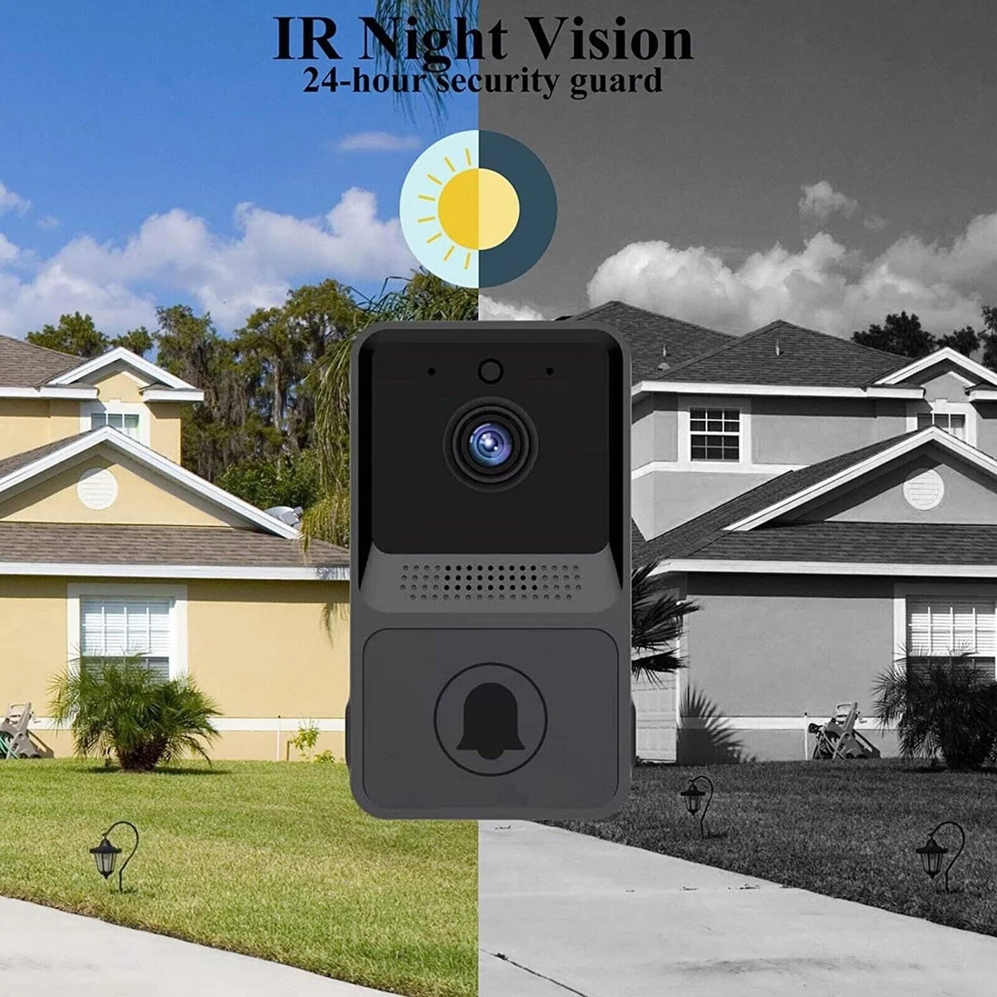 Smart WiFi Video Doorbell Intercom - Ultimate Security Solution for Your Home!
