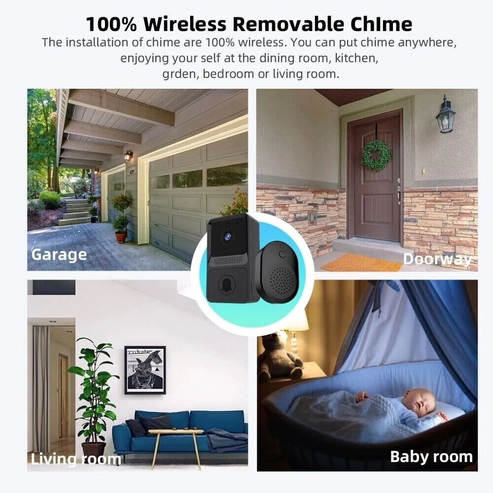 Smart WiFi Video Doorbell Intercom - Ultimate Security Solution for Your Home!