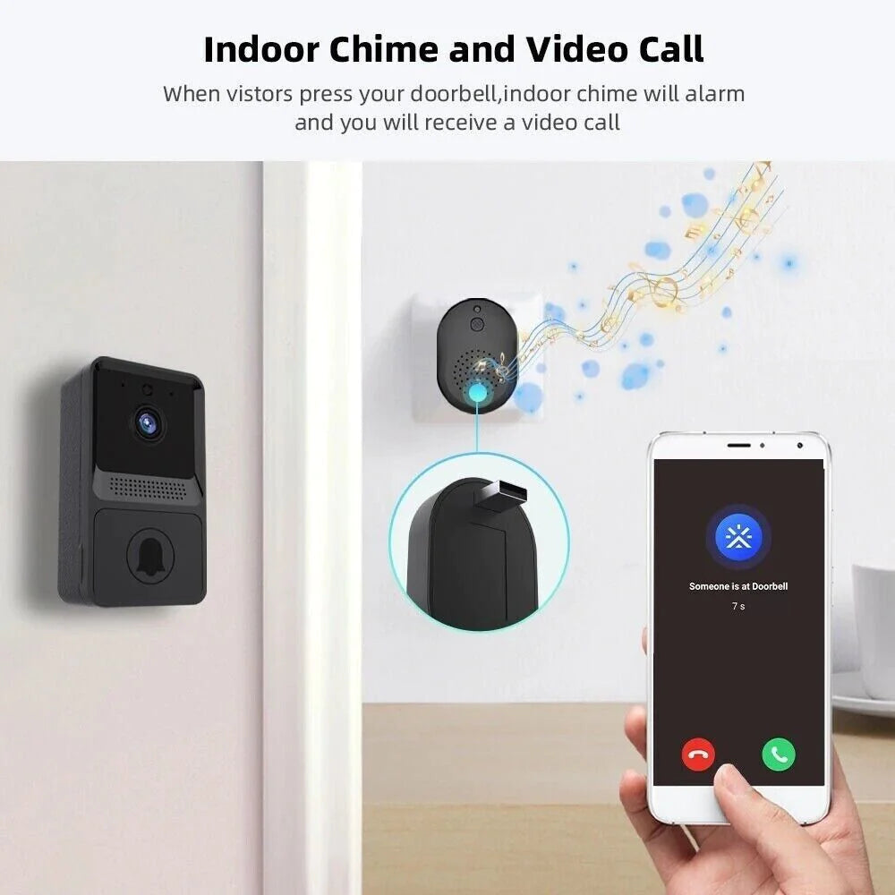 Smart WiFi Video Doorbell Intercom - Ultimate Security Solution for Your Home!