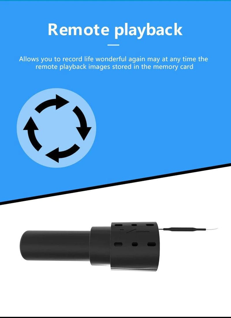 4K HD Mini Wifi Spy Camera - Hidden Pinhole DVR Nanny Cam for Ultimate Discreet Surveillance