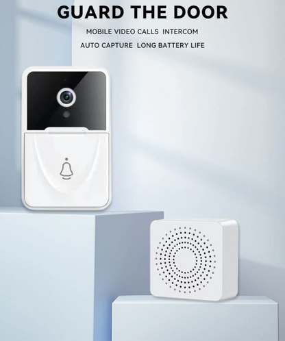 Smart WiFi Wireless Video Doorbell Intercom with Chime - Enhance Your Home Security!